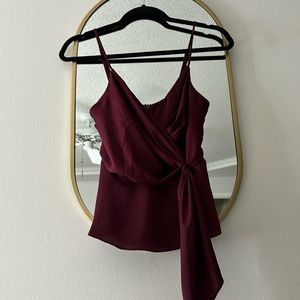 Crepe wrap material tank, Astr the label, size XS